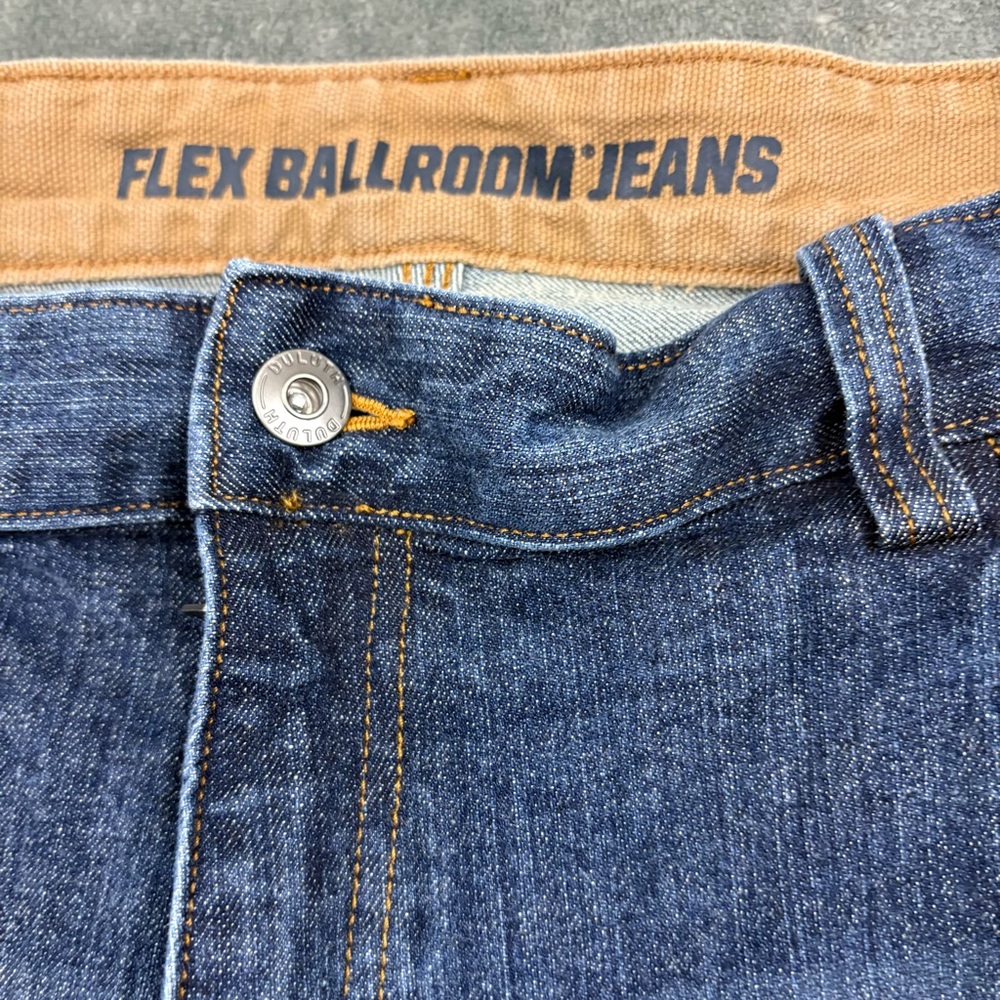 Duluth Men's Blue Jeans 42x30 - Picture 3 of 12
